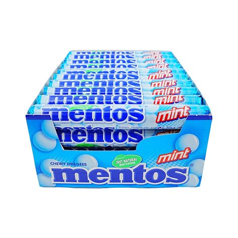 Van Melle Mentos Peppermint 40 Ct Box Peters Gourmet Market