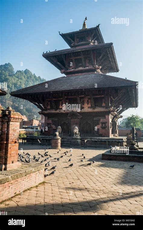 Temple Panauti, Nepal, Asia Stock Photo - Alamy