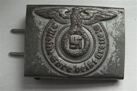 Hannahs Reich Wss Em Nco Belt Buckle Jfs