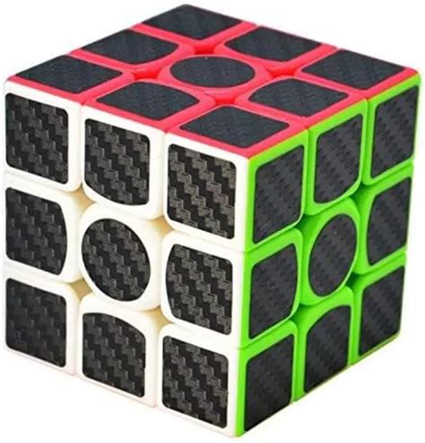 CUBE DE VITESSE Magique 3X3 3X3X3 Speed Cube Magic Cube Fibre De