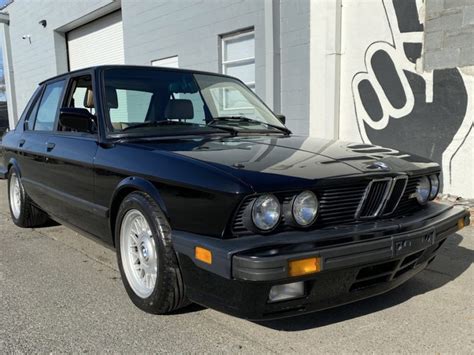 1987 Bmw M5 E28 Market Classic Com