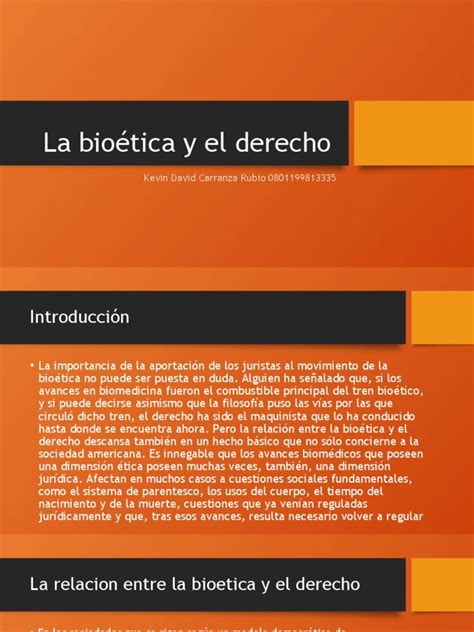 La Bioética Y El Derecho Pdf Moralidad Bioética