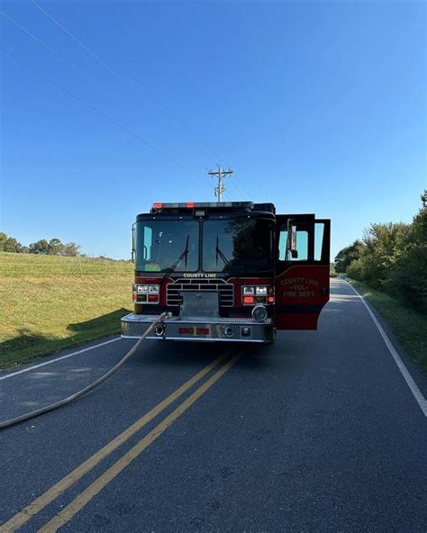 County Line Fire Is Out On A Vehicle Fire With Harmony Fire At Old