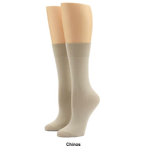 Womens Hue® Ultra Smooth Crew Socks Boscovs