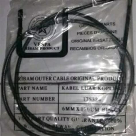 Jual Kabel Luar Vespa Bisa Untuk Kabel Luar Kopling Gigi Gas