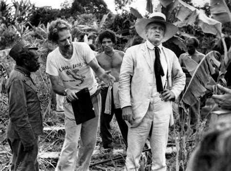 1981, Werner Herzog & Klaus Kinski on the set of 'Fitzcarraldo' (1982 ...