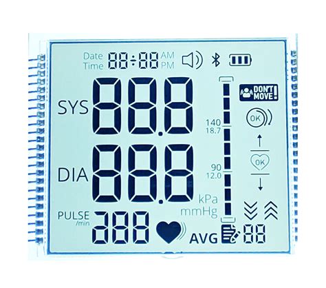 Factory Price Custom Blood Pressure Display Tn Htn Stn Fstn Va