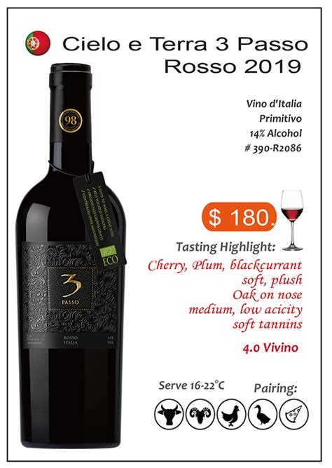 3 Passo Rosso Organic - Maple International