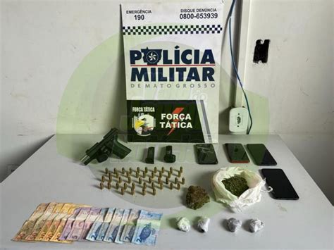 TÁtica Membro De Facção Criminosa é Preso Por Porte Ilegal De Arma