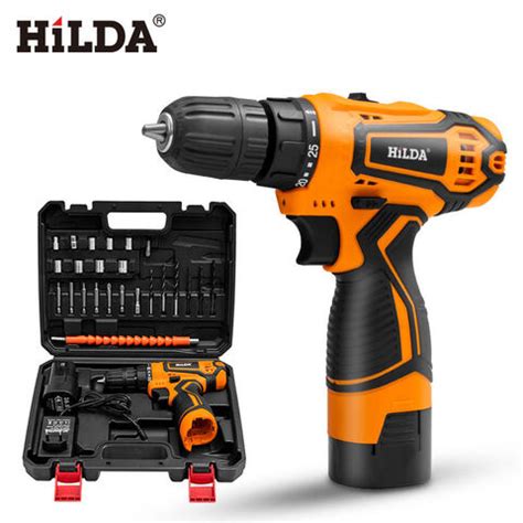 Buy Wholesale China 2022 Hilda 12v Electric Drill With Lithium Battery