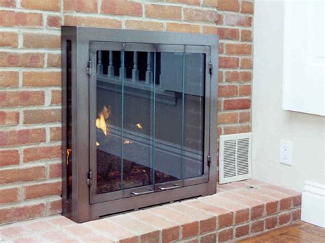 Glass Bifold Fireplace Doors A Guide To Maximum Home Safety And Efficiency Glass Door Ideas