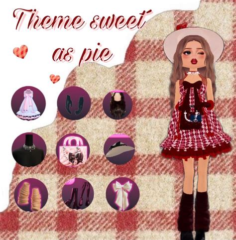 Dress To Impress Sweet As Pie Dress To Impress Impress Themed Outfits