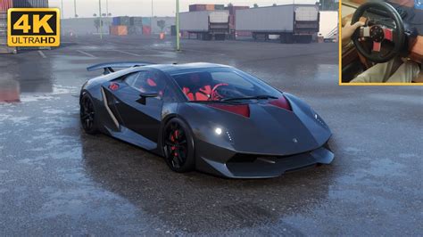 Lamborghini Sesto Elemento Forza Horizon 5 Logitech G27 Gameplay