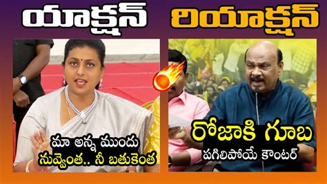 Minister Roja Vs Ayyanna Patrudu Ayyanna Patrudu Satirical Comments