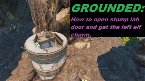 Grounded How To Unlock The Stump Lab Outpost Youtube