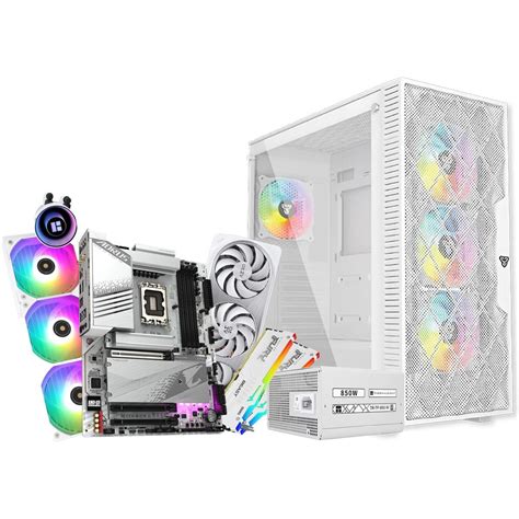 Intel Core I9 14900kf Rtx 4070 Super 12gb 32gb Ram Ddr5 Elegant White Build Os Build