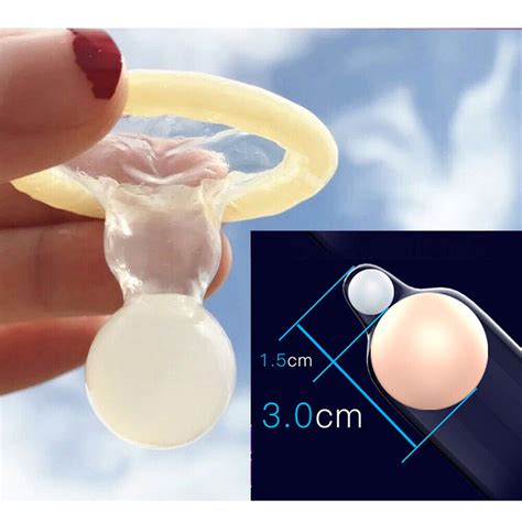 Penis Extender Ball Condom Latex Condoms For Men Enlarge Beads Reusable