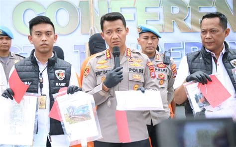 Polresta Tangerang Bongkar Praktik Penambangan Dan Jual Beli Tanah