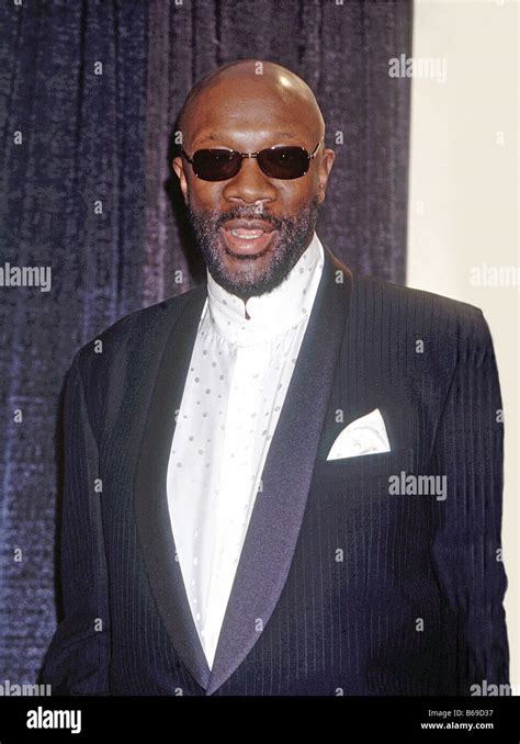 Isaac Hayes Us Singer Stock Photo Alamy