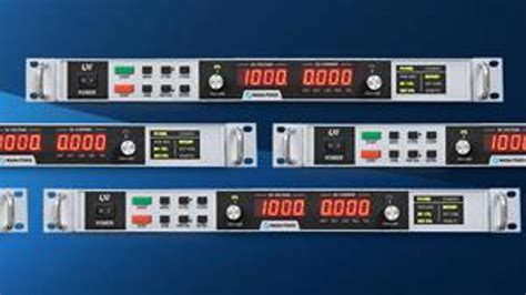 Magna Power Introduces New 25 V 60 V And 300 Vdc Programmable Power Supplies Supporting Loads