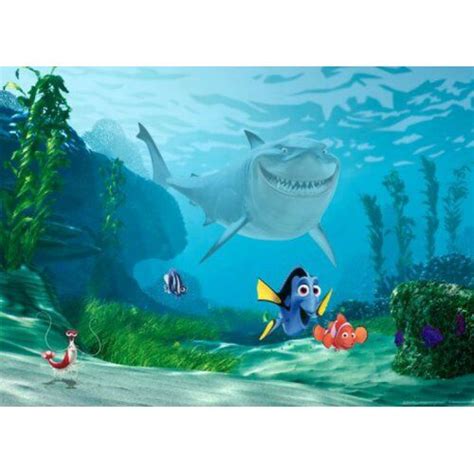 Finding Nemo Nemo Dorie And Bruce 115m X 160cm Wallpaper 1art1