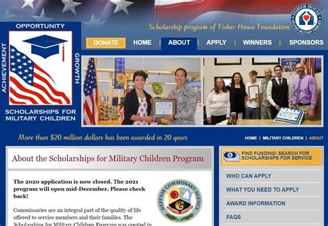 Scholarships for Military Children Program open for 2021/22 academic ...