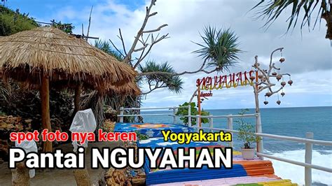 Pantai Nguyahan Gunung Kidul Yogyakarta Bisa Camping Di Pinggir