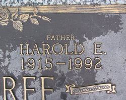 Harold E Deardorff 1915 1992 Find A Grave Memorial