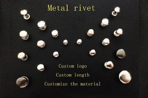 15mm Custom Logo Metal Leather Rivets - Buy Rivet,Leather Rivets,Metal ...