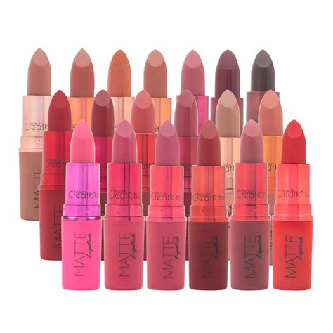 Romantic Beautycolor Girl Matte Lipsticks Nude Pc Luxi Cosmetics