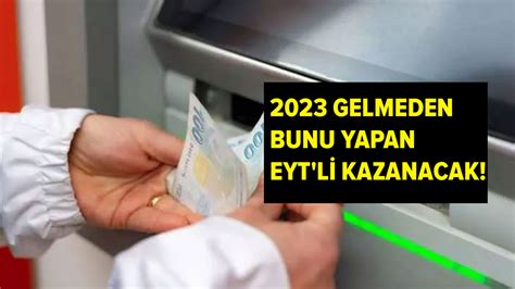 Son Dakika 2023 Gelmeden Bunu Yapan Kazanacak Emeklilikte Yaşa Takılanlar Bu Habere Dikkat