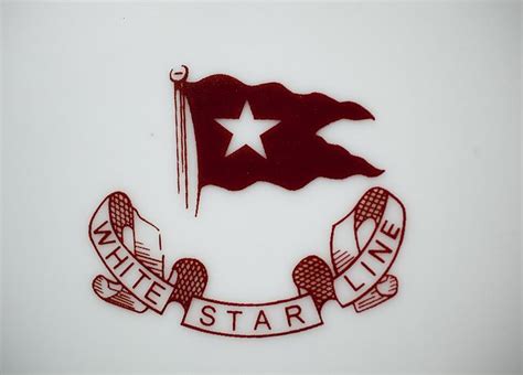 White Star Lines Logo Plus Coords Of Titanic Titanic Stars Tattoos