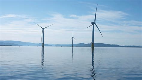 World S Largest Floating Wind Farm Is Now Powering Gas And Oil Production