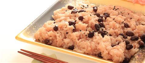 Sekihan Traditional Rice Dish From Japan