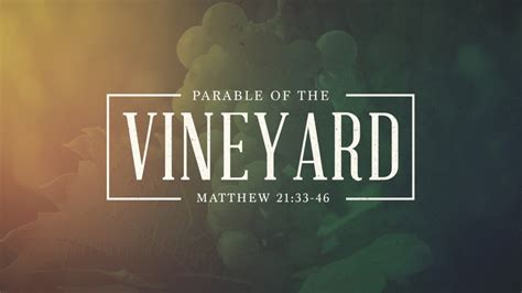 Message: “The Parable of the Vineyard” from Phil Ayres – LifePoint Christian Church