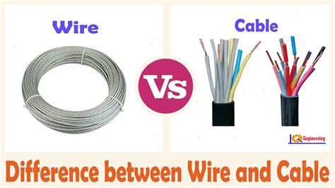 Wire Vs Cable Difference Between Wire And Cable Drive By Wire Vs