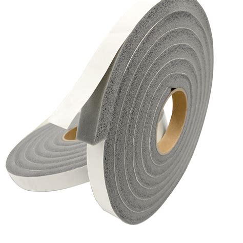 Flexible Single Sided Foam Tape Backed Adhesive PVC Foam Seal Tape For