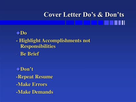 Ppt Writing An Effective Resume And Cover Letter Powerpoint