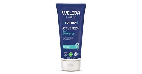 Weleda For Men Active Fresh In Geli Za Prhanje Za Mo Ke Spleticna Si