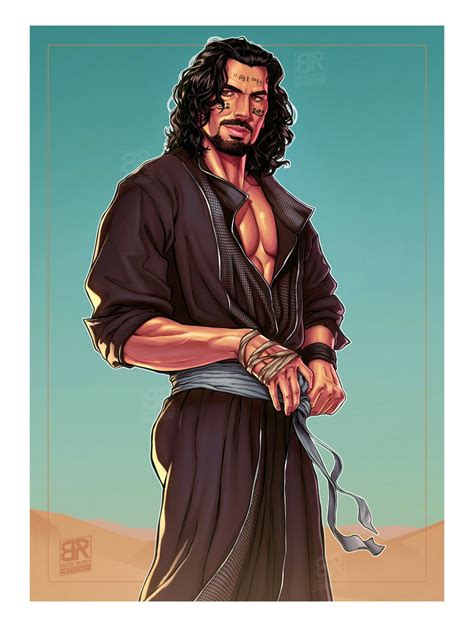 Ardeth Bay the Mummy Art Print Oded Fehr Poster - Etsy