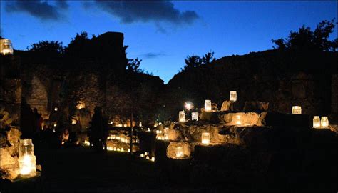 Abandoned and DerelictLewes Priory Ruins By Candlelight Candle Candlelit