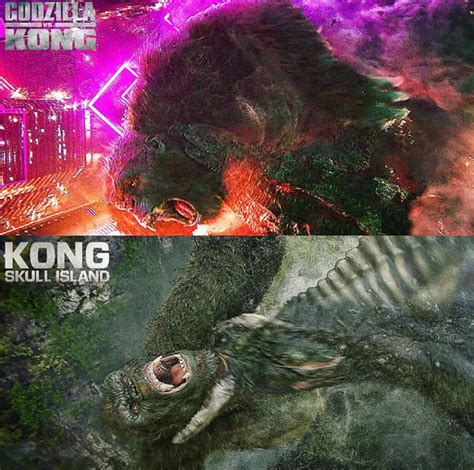 Godzilla Bites Kong Godzilla Vs Kong Know Your Meme