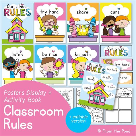 Printable classroom decor and decorations for happy, child focused ...