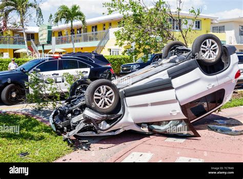 Vehicle Flipped Hi Res Stock Photography And Images Alamy