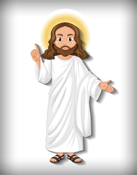 Jesus Cartoon Character