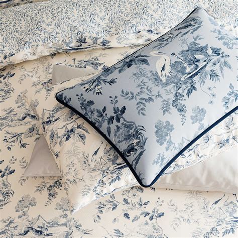 Sanderson Aesops Fables Bedding Dove Blue | Bedeck Home