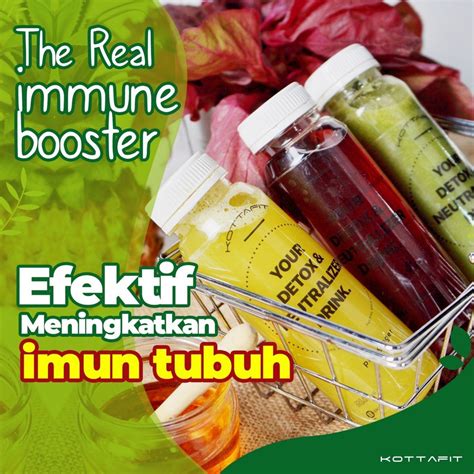 Jual JUS IMMUNE BOOSTER VITAMIN PENAMBAH DAYA TAHAN TUBUH SUPLEMEN