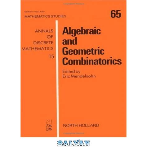 خرید و قیمت دانلود کتاب Algebraic And Geometric Combinatorics ترب