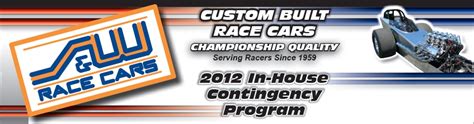 SW Race Cars Announces 2012 In House Contingency Program