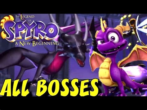 Legend Of Spyro A New Beginning All Bosses